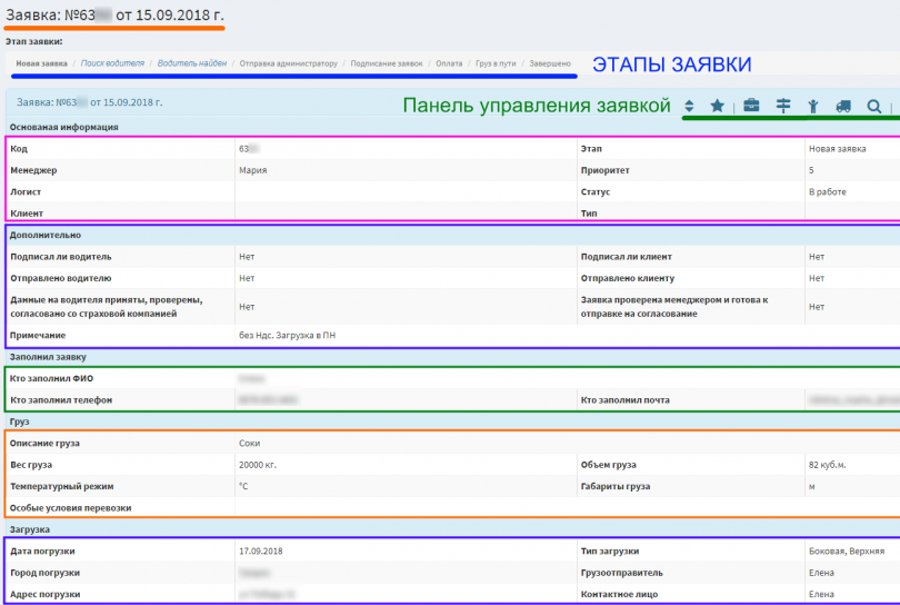 Выполненная работа